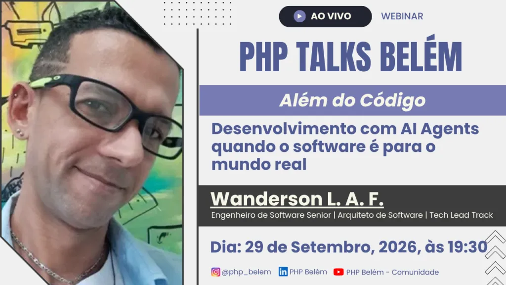 
<span>Além do Código: Desenvolvimento com AI Agents quando o software é para o mundo real</span>
